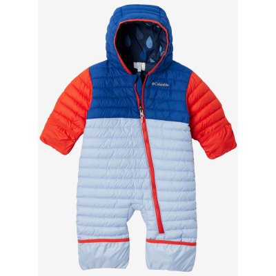 Dětská kombinéza Columbia Powder Lite II Reversible Bunting whisper mountain blue spicy – Hledejceny.cz