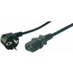 Logilink síťový kabel VDE IEC-C13 3.0m 0°/90° CP095 – Zboží Živě