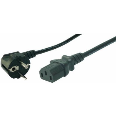 Logilink síťový kabel VDE IEC-C13 3.0m 0°/90° CP095 – Zboží Živě