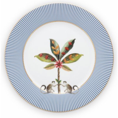 Pip Studio La Majorelle talíř Ø21 cm růžový – Sleviste.cz