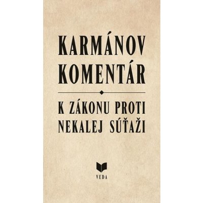 Karmánov komentár - Jozef Vozár – Hledejceny.cz