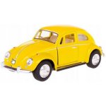 Kinsmart Auto VOLKSWAGEN Classical Beetle žluté – Zboží Dáma