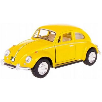 Kinsmart Auto VOLKSWAGEN Classical Beetle žluté – Zboží Dáma