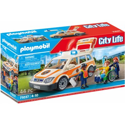 Playmobil 71037 záchranářské auto doktora – Zboží Živě