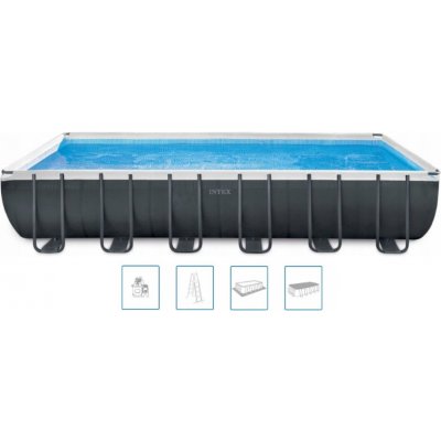 Intex Ultra Rectangular Frame 975 x 488 x 132 cm 26374GN – Sleviste.cz