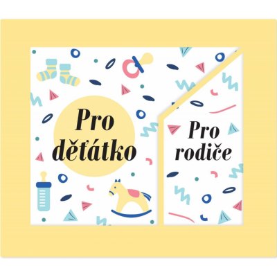 ALBI Duo pokladnička Pro rodiče Pro děťátko – Zboží Dáma