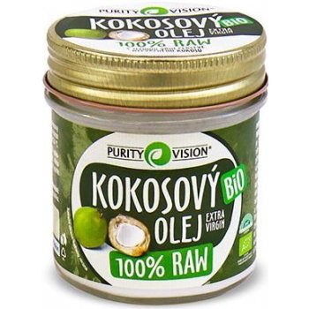 PURITY VISION RAW kokosový olej BIO 120 ml