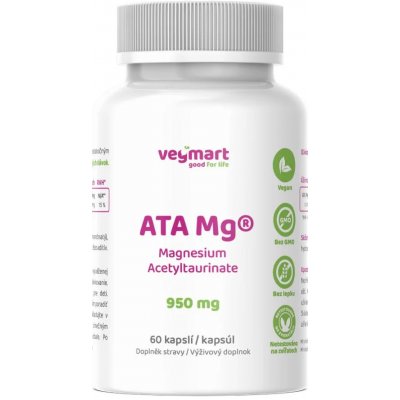 Vegmart ATA Mg 475 mg, 60 kapslí – Hledejceny.cz
