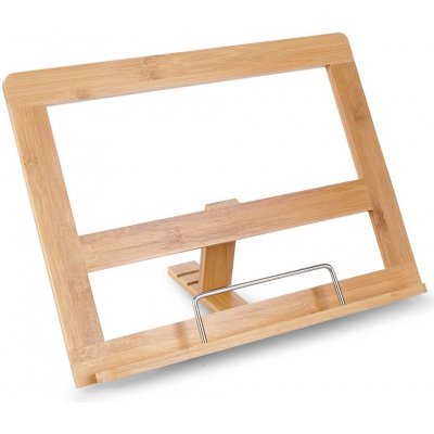 EH Excellent Houseware Stojan na kuchařku z bambusu 784200190 hnědý – Zboží Dáma