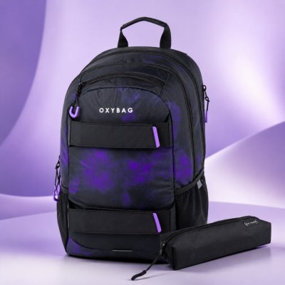 oxybag Studentský batoh + etue OXY Sport Grunge Girl – Zboží Mobilmania