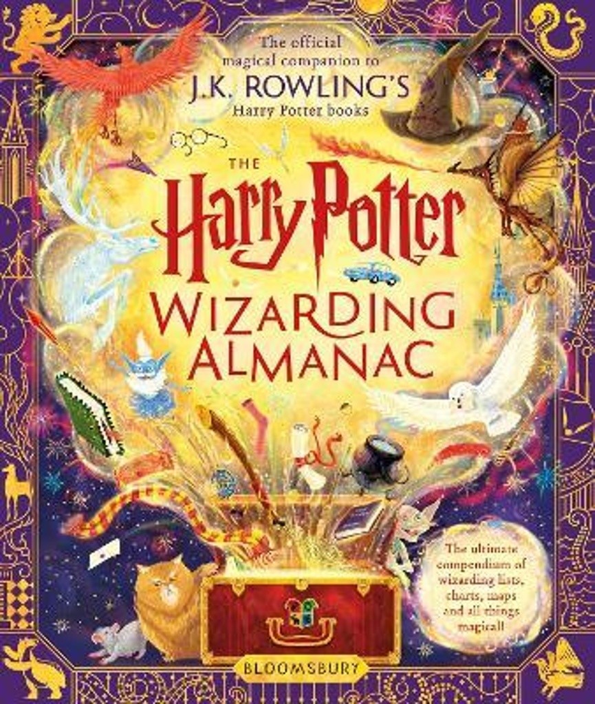 The Harry Potter Wizarding Almanac - J.K. Rowling, Peter Goes ilustrátor, Louise Lockhart ilustrátor, Weitong Mai ilustrátor, Olia Muza ilustrátor, Pham Quang Phuc ilustrátor