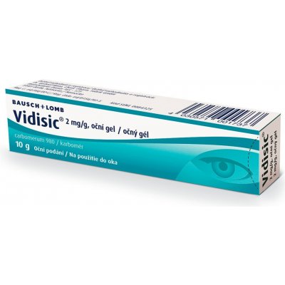 VIDISIC OPH 2MG/G OPH GEL 1X10G – Hledejceny.cz