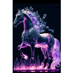 NORIMPEX Diamantové malování Duch koně 30 x 40 cm – Sleviste.cz