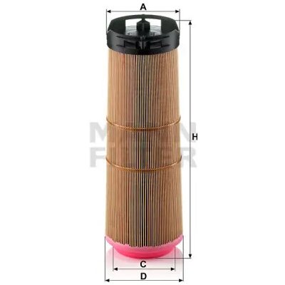 MANN FILTER Vzduchový filtr C 12 133 – Hledejceny.cz
