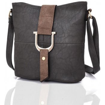 Kabelka Angela crossbody světle šedá