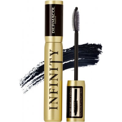 Dermacol Infinity Extra Length & Definition extra prodlužující řasenka black 6 ml – Zboží Dáma
