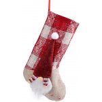 Prima-obchod Mikulášská vánoční punčocha 24x44 cm barva 2 červená – Hledejceny.cz