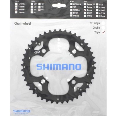 Shimano-servis převodník 44z Shimano Deore FC-M530 3x9 4 díry – Zboží Dáma