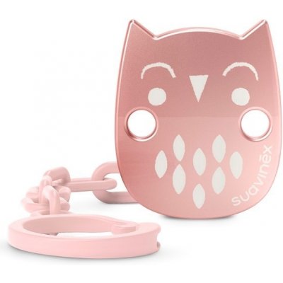 Suavinéx klip na dudlík Bonhomia růžová – Sleviste.cz