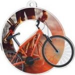 Poháry Bauer Akrylátová medaile MDA0020M80 Cyklistika – Zboží Dáma
