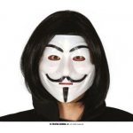 Maska Anonymous Vendeta bílá – Zboží Dáma