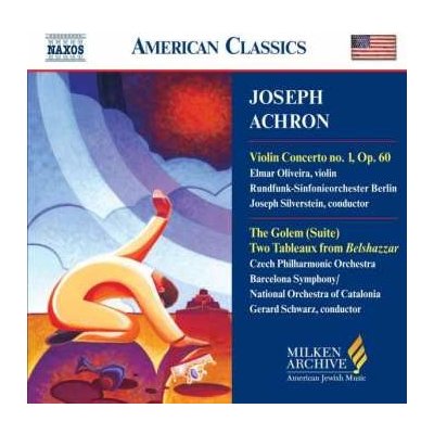 Joseph Achron - Violin Concerto CD