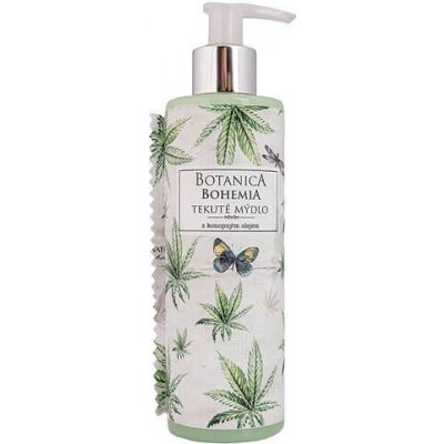 Bohemia Gifts & Cosmetics Botanica Konopný olej tekuté mýdlo dávkovač 250 ml – Zbozi.Blesk.cz