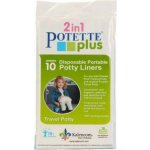 Potette Plus nočník cestovní 2v1 náhradní náplň 10ks – Sleviste.cz
