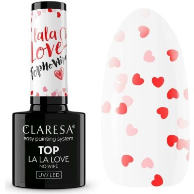 Claresa Gél lak TOP No Wipe La La Love 5 g – Hledejceny.cz