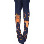 Wola Dětské vzorované punčocháče ZVÍŘÁTKA modré – Sleviste.cz