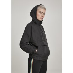 Urban Classics Ladies Panel Pull Over Jacket černá