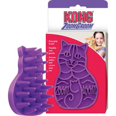 Kong Cat Zoom Groom Kartáč 11,4 x 7 x 3 cm