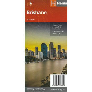 plán Brisbane and Region HEMA