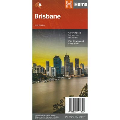 plán Brisbane and Region HEMA