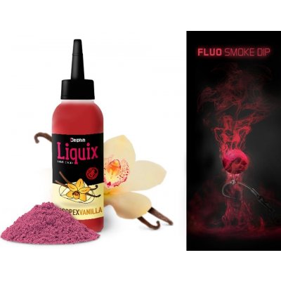 Delphin Fluo Dip D SNAX LiquiX ScopexVanilka 100 ml – HobbyKompas.cz