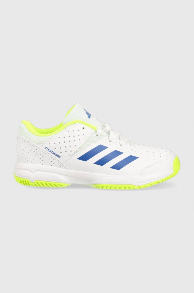 adidas Performance Court Stabil Jr bílá