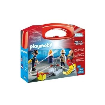 Playmobil 5651 PŘENOSNÝ KUFŘÍK HASIČI