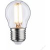 Žárovka Paulmann LED kapka 6,5 W E27 čirá teplá bílá
