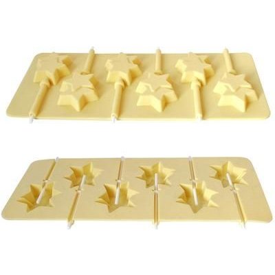 Toro Tvořítko na čokoládová lízátka, silikon hvězdy 263625 – Zbozi.Blesk.cz