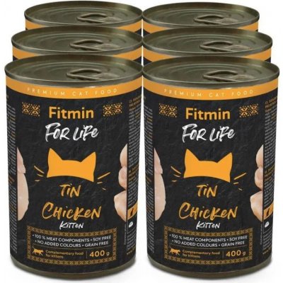Fitmin For Life Kitten Chicken 6 x 400 g – Zboží Mobilmania