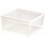 Curver úložný box s víkem 10 l 34.2 x 29.7 x 12.5 cm čirá – Zboží Dáma