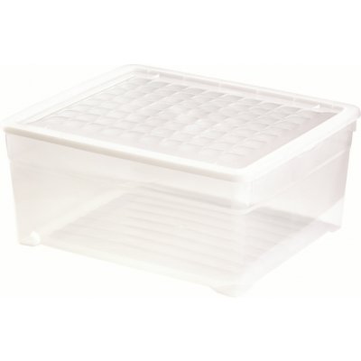 Curver úložný box s víkem 10 l 34.2 x 29.7 x 12.5 cm čirá – Zboží Dáma