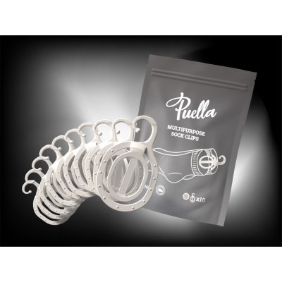 Puella Multifunkční párovače ponožek, šedé 10 ks – Hledejceny.cz