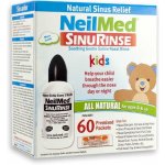 NeilMed Sinus Rinse Kids lahvička 120 ml + sáčky mořská sůl na hygienu nosu 60 ks – Zboží Dáma