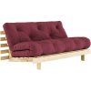 Pohovka Karup design sofa ROOT natural pine z borovice bordeaux 710 karup natural 160*200 cm