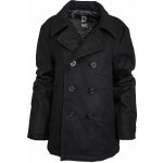 Brandit kabát Pea Coat černá – Zboží Mobilmania