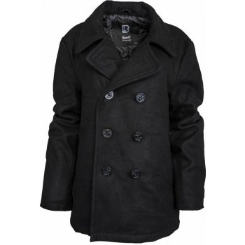 Brandit kabát Pea Coat černá