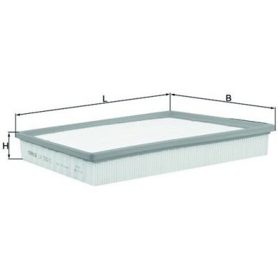Vzduchový filtr MAHLE LX 935/2 – Hledejceny.cz