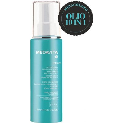 MedaVita Solarich krémový olej na vlasy před a po slunění pH 3.5 150 ml – Zboží Mobilmania