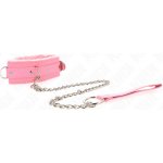 Kink Collar with Leash Pink – Hledejceny.cz